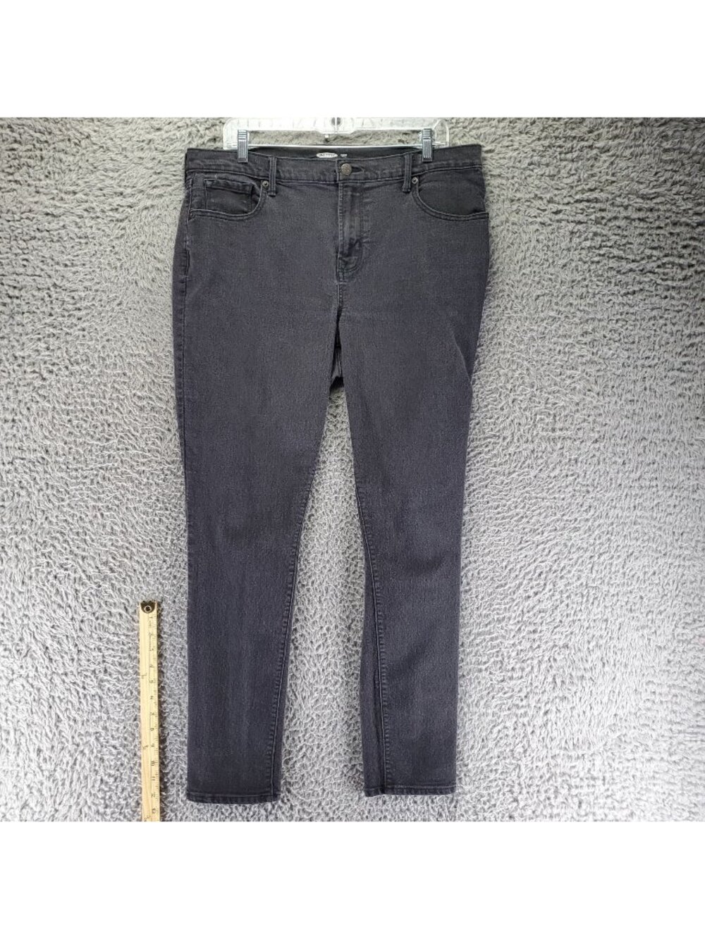 Old Navy Jeans Women’s Size 16 Long Black Curvy Skinny Stretch Denim *Read*